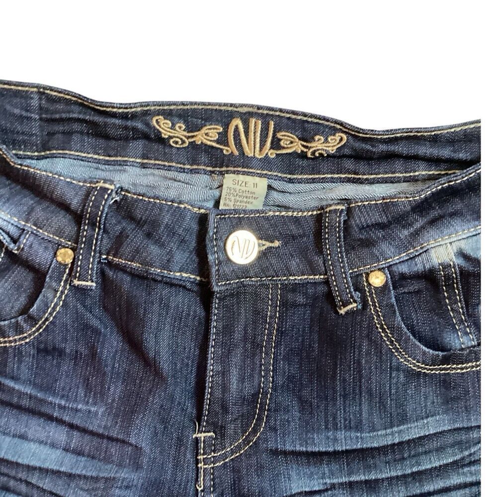 NV Women’s Jeans Capri Skinny Crop Distressed Size 11 - Picture 8 of 10